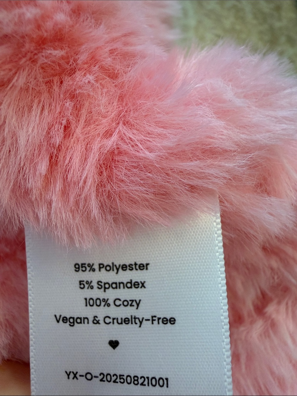 Cozy Pink Plush Throw Blanket by - Picture 4 of 5